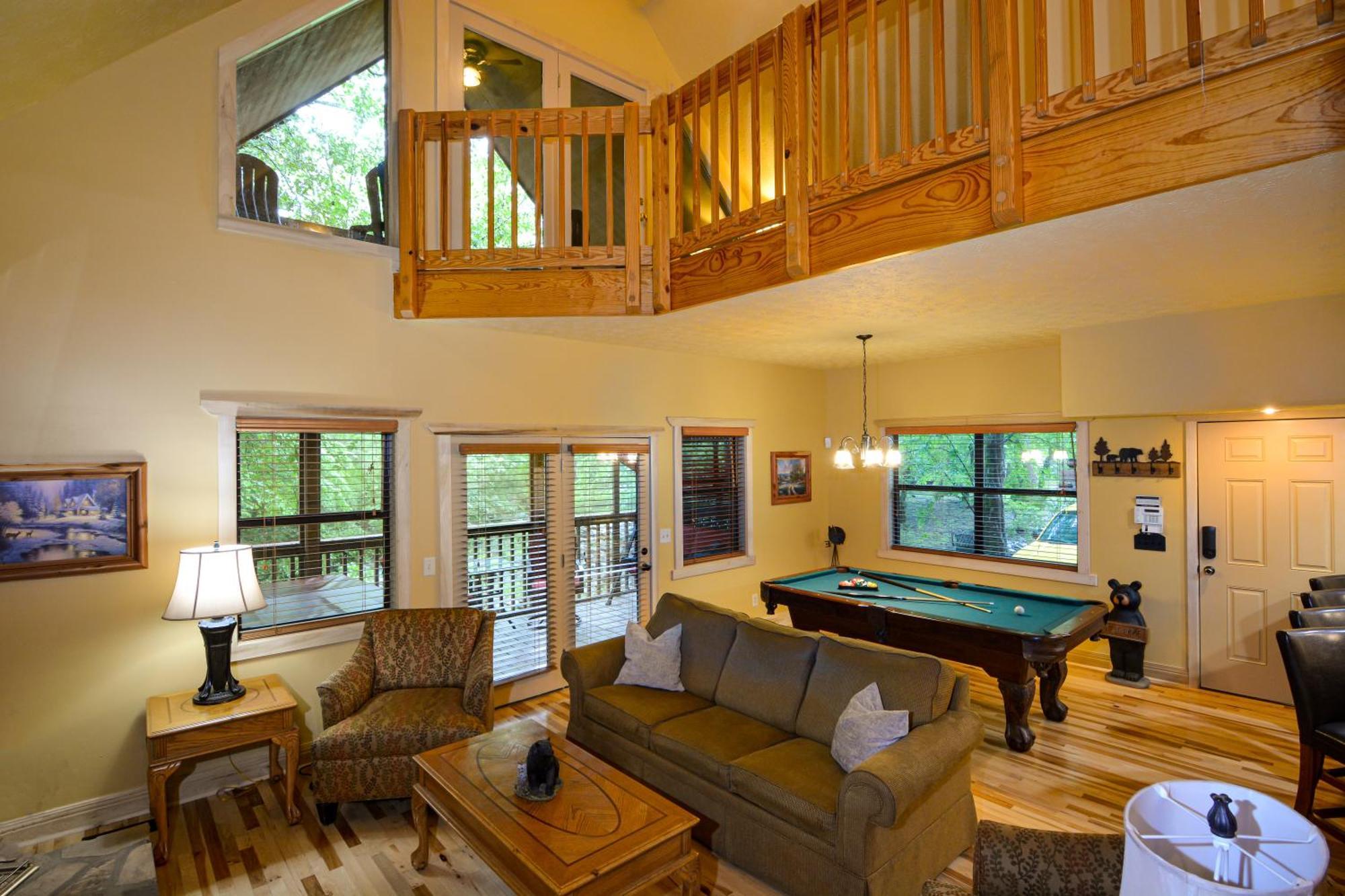 Bear Footin' On The Creek Villa Gatlinburg Bilik gambar