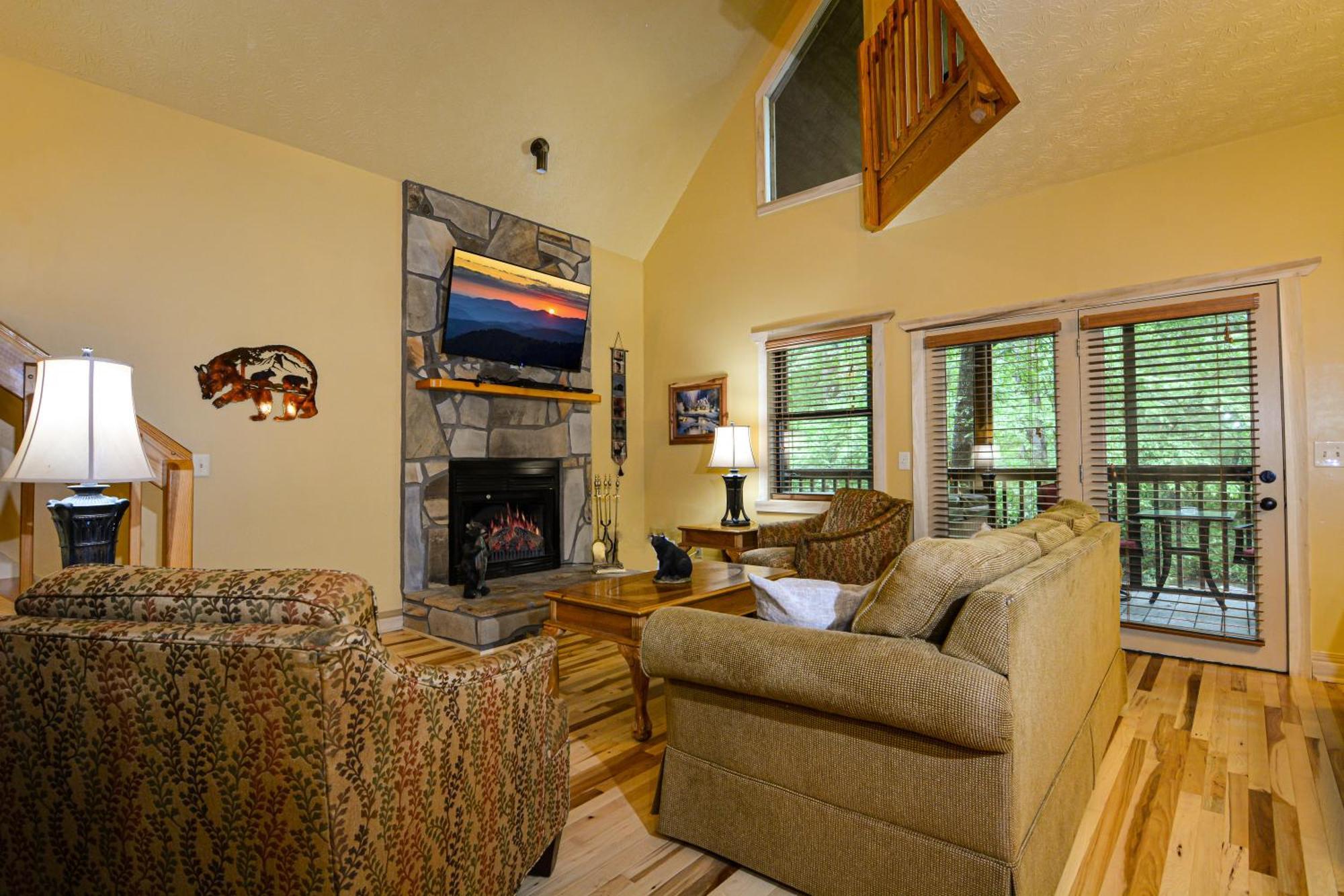 Bear Footin' On The Creek Villa Gatlinburg Bilik gambar